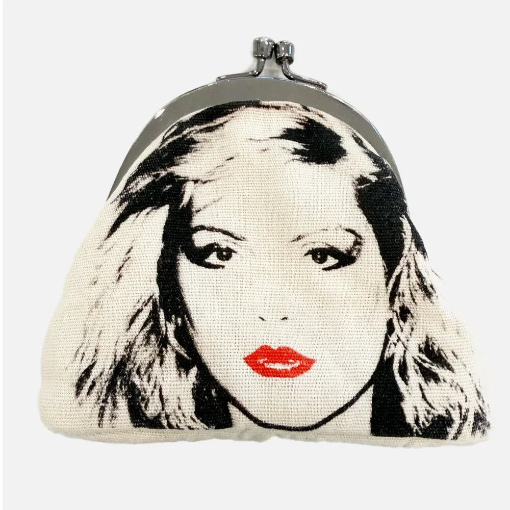Andy Warhol x Philip Treacy Kiss Lock Coin Purse - Picture 2 of 13